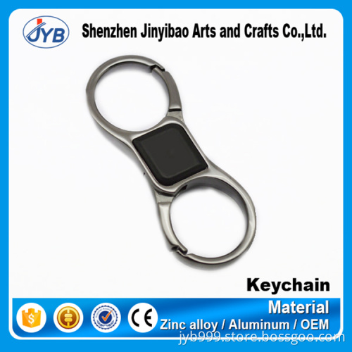 custom color metal plated high quality keychain